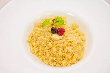 Millet porridge