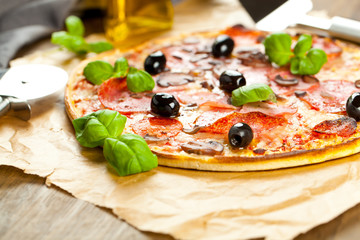 PIZZA aus steinoffen