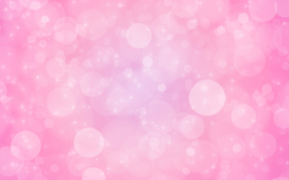 Abstract pink bokeh background wallpaper