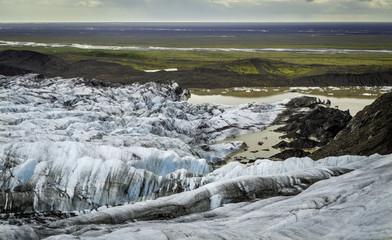 Svinafellsjokull Glacier
