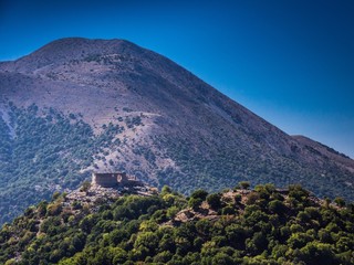 Ruine in der Nida-Hochebene auf Kreta