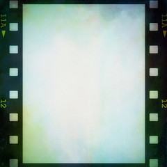 grunge film strip background