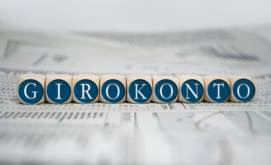 W&uuml;rfel mit Girokonto