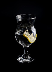 lemon in water