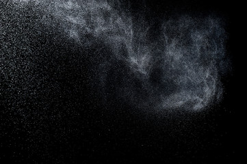 abstract splashes of water