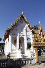 Obraz na płótnie Canvas Buddhastatue in Tempel in Thailand