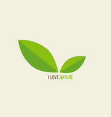 Nature vector banner. Vector illustration.