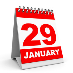 Calendar. 29 January.