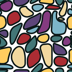 Texture with colorful elements