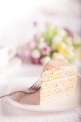 Tasty biscuit cake