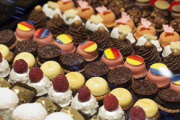 delicious miniature pies at the shop