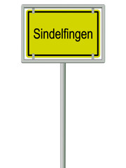 Sindelfingen - Ortsschild