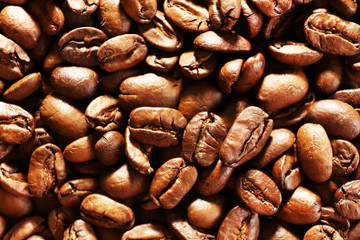 Coffee beans, close-up