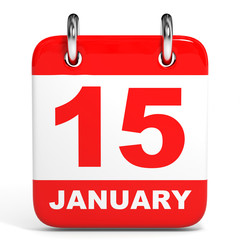 Calendar. 15 January.