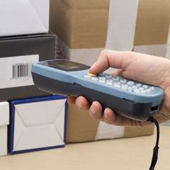Handheld Computer for barcode scanning identification