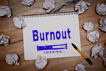 burnout ladebalken