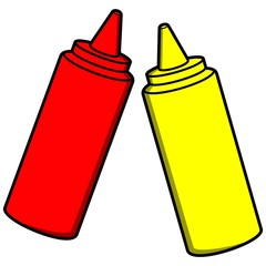Ketchup and Mustard