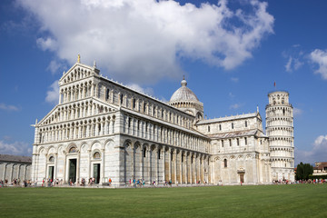 Fototapeta premium Old Square in Pisa