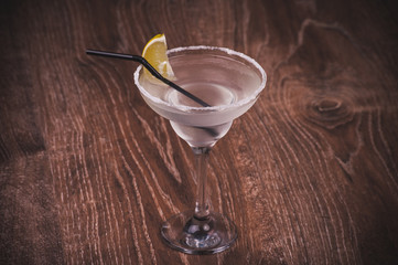 margarita cocktail in high glass