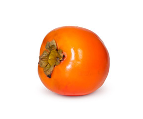 Fresh Ripe Orange Persimmon