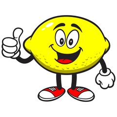 Lemon with Thumbs Up