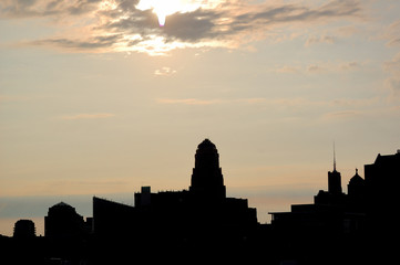 Buffalo Skyline silhouette