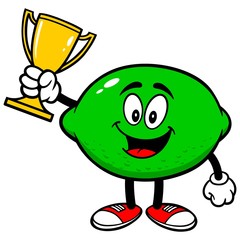 Lime with Trophy