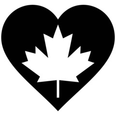 Maple Leaf Heart