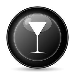 Martini glass icon