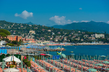 Portofino village on Ligurian coast in Italy