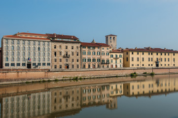 View of Pisa, Italy