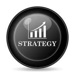 Obraz premium Strategy icon