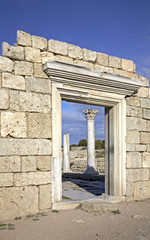 Basilica in  Chersonesus. Ukraine