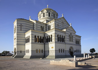 Fototapeta na wymiar St. Vladimir's Cathedral in Chersonesus. Ukraine