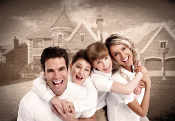 Happy family.