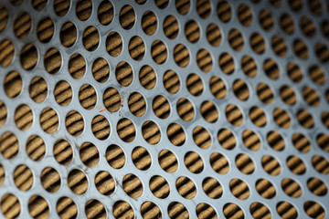 Metal grid for background