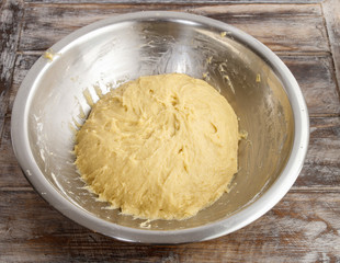 How to make yeast dough - step by step: knead the dough