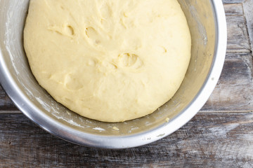 How to make yeast dough - step by step: knead the dough