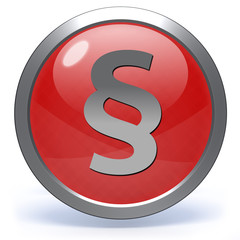 Law circular icon on white background