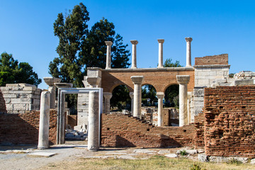 Ruins of St Johns Basilica