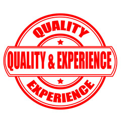 quality and ecperience