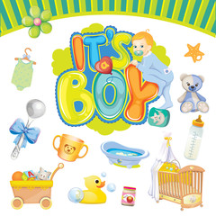 It's a boy set