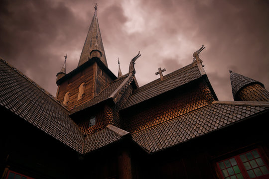 Stabkirche Lom
