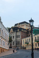 Andrew's descent, old town in Kiev, Ukraine