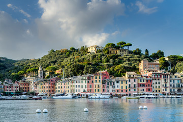 Fototapeta na wymiar Portofino village on the Ligurian Coast, Italy