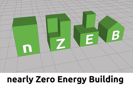 Nearly Zero Energy Building Logo