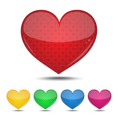 Collection of hearts