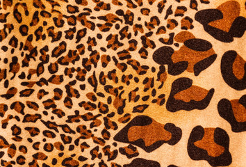 Tiger print fabric