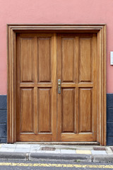 Historic wooden door