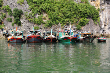 Fototapeta na wymiar Halong Bay,Vietnam
